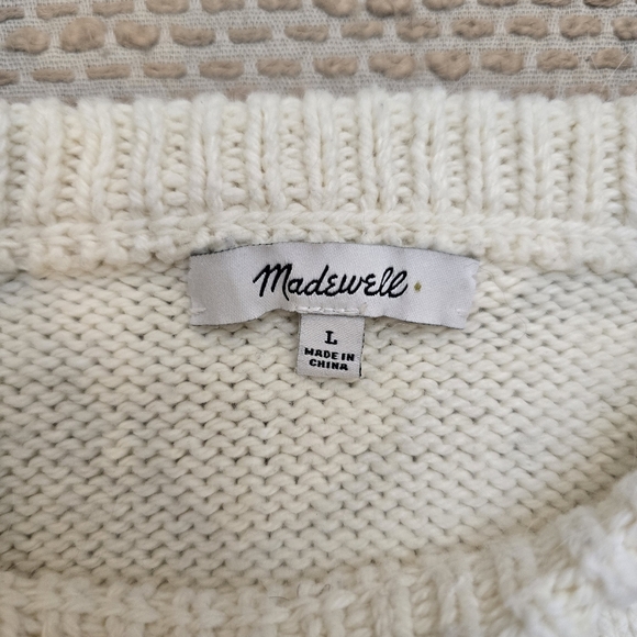 Madewell x Girls Inc Female Symbol Keaton Pullover Sweater Size Lge Great Condit - Picture 8 of 10